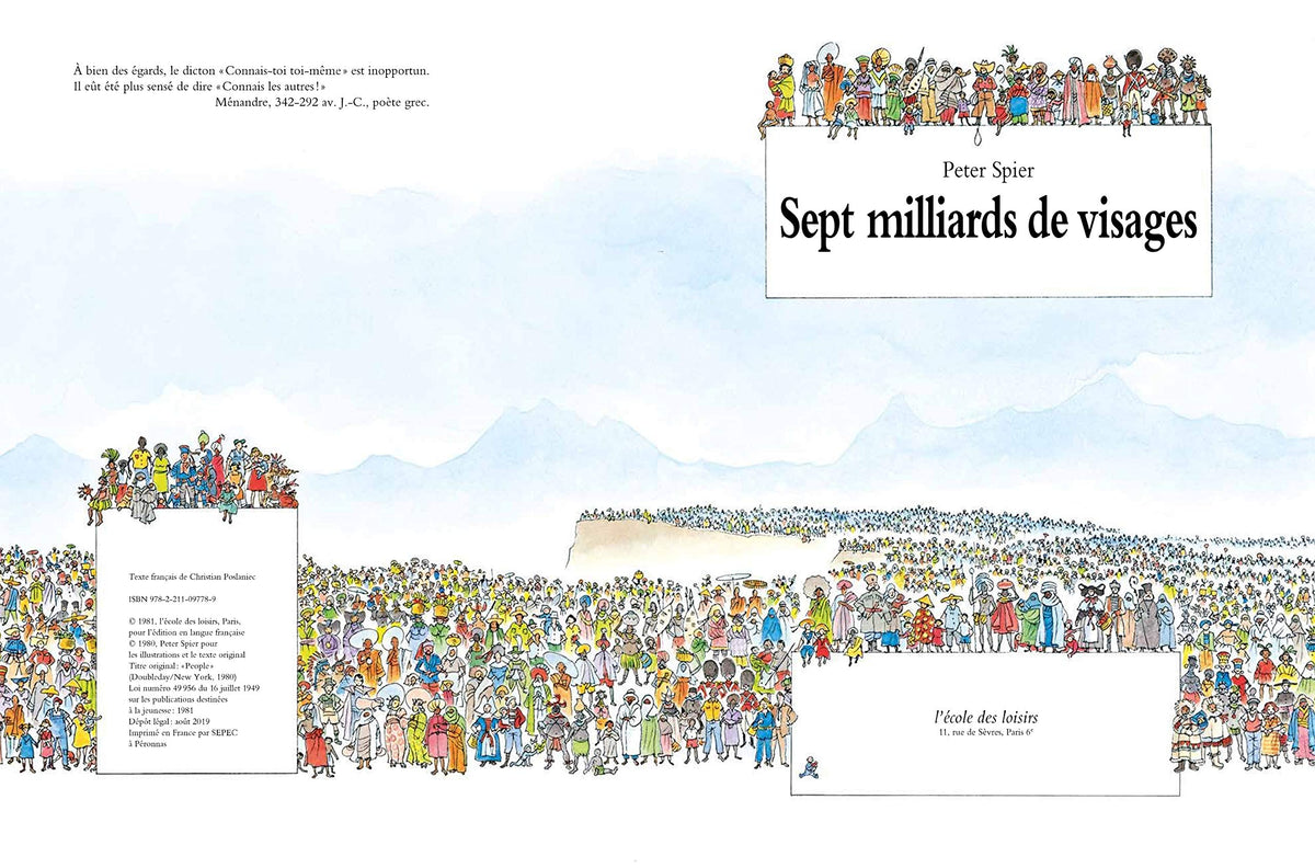 Sept milliards de visages