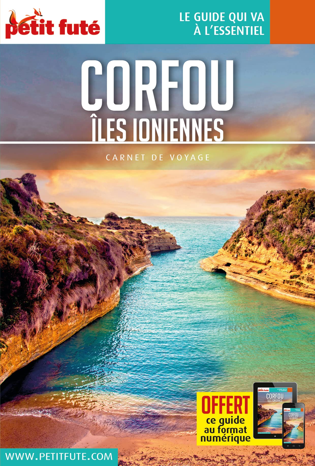 Guide Corfou 2023 Carnet Petit Futé