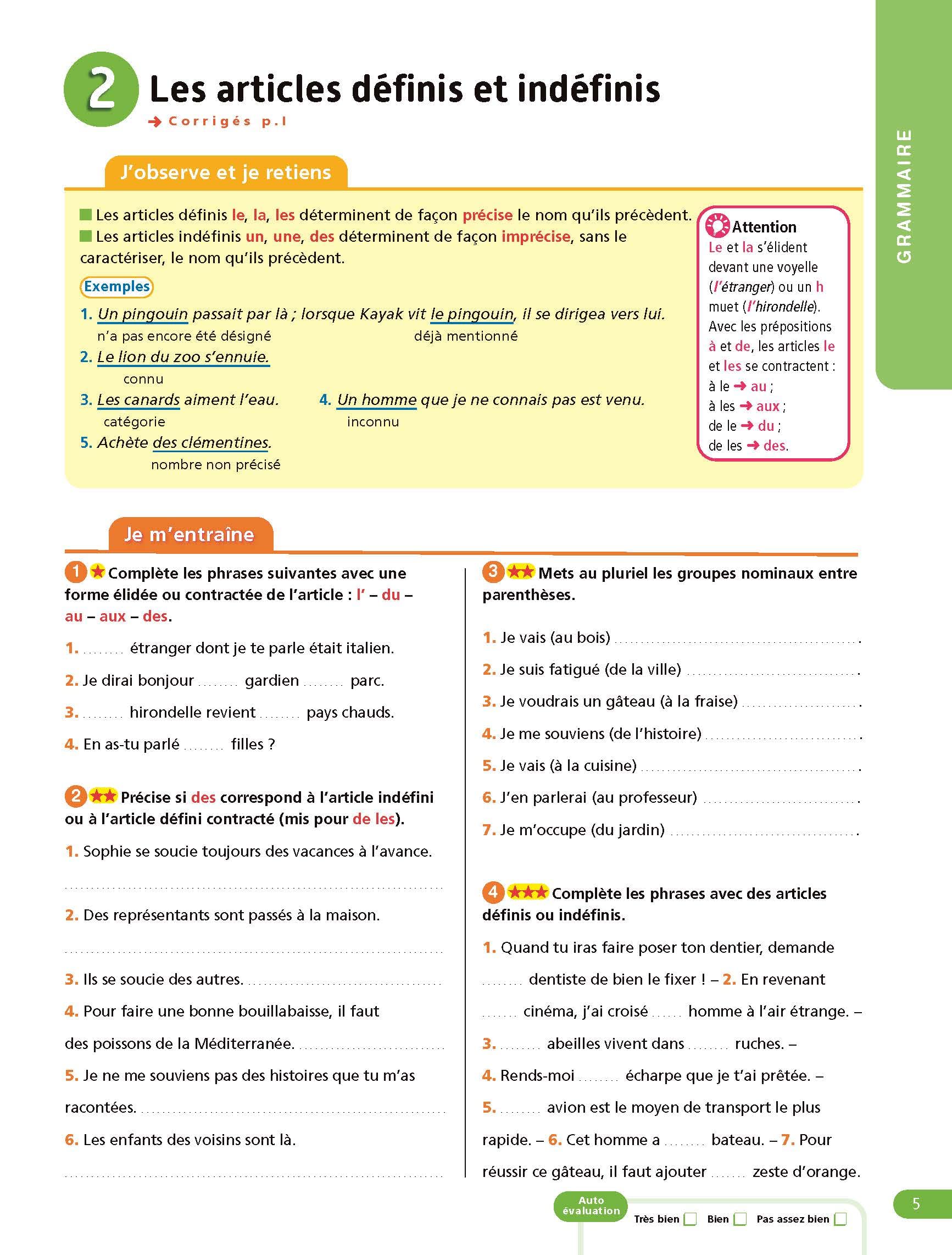 Français 6e - Cahier Jour Soir: Conçu et recommandé par les enseignants