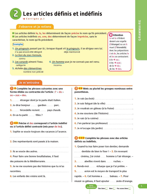 Français 6e - Cahier Jour Soir: Conçu et recommandé par les enseignants