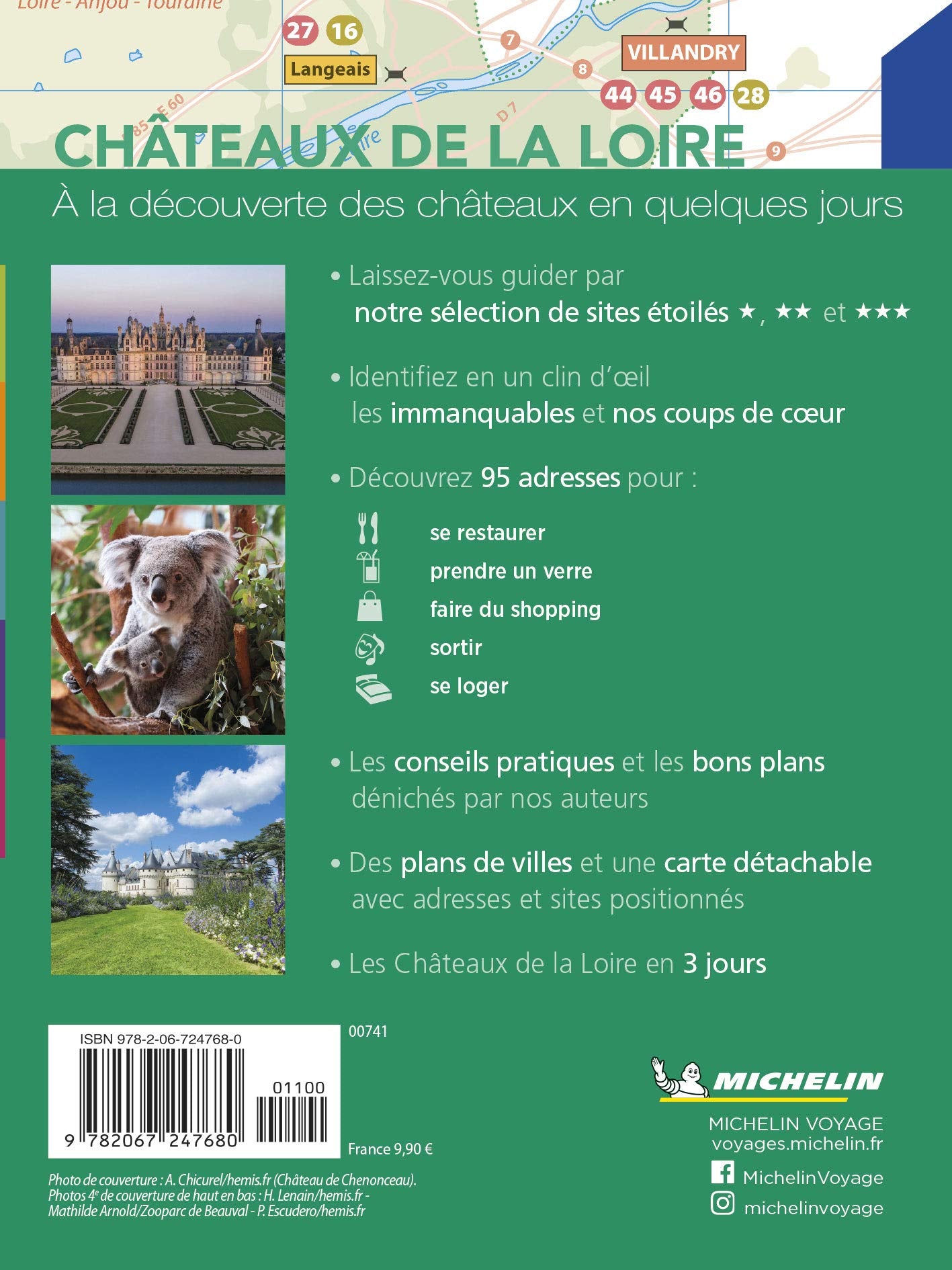 Guide Vert WE&GO Châteaux de la Loire - Tours (Best of)