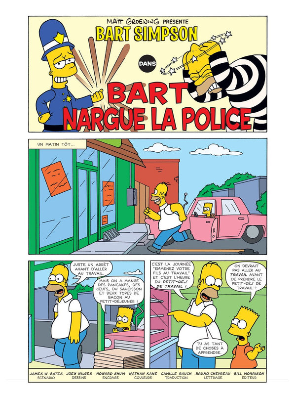 Bart Simpson - tome 14 En tête de course (14)