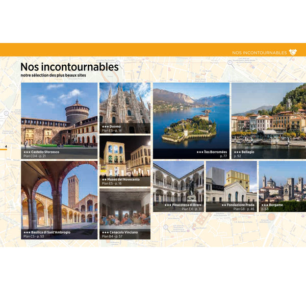 Guide Vert WE&GO Milan, Bergame et les lacs