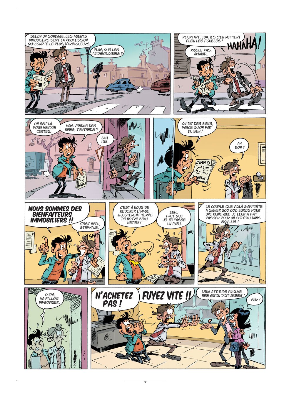 Stéphane Plaza, profession agent immobilier - Tome 1 Suivez moi c'est par là (01)