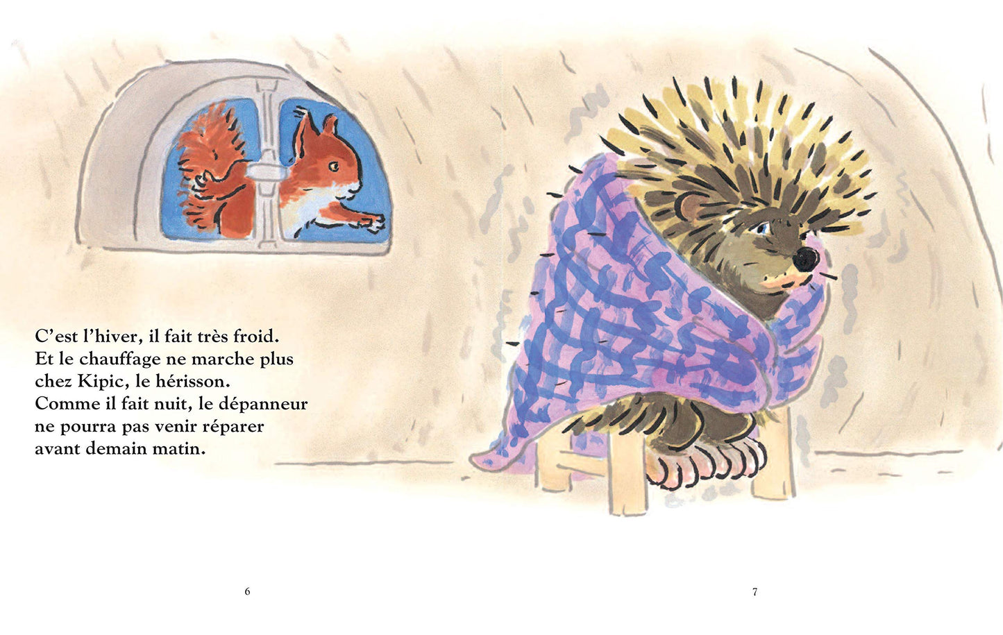 A trois on a moins froid