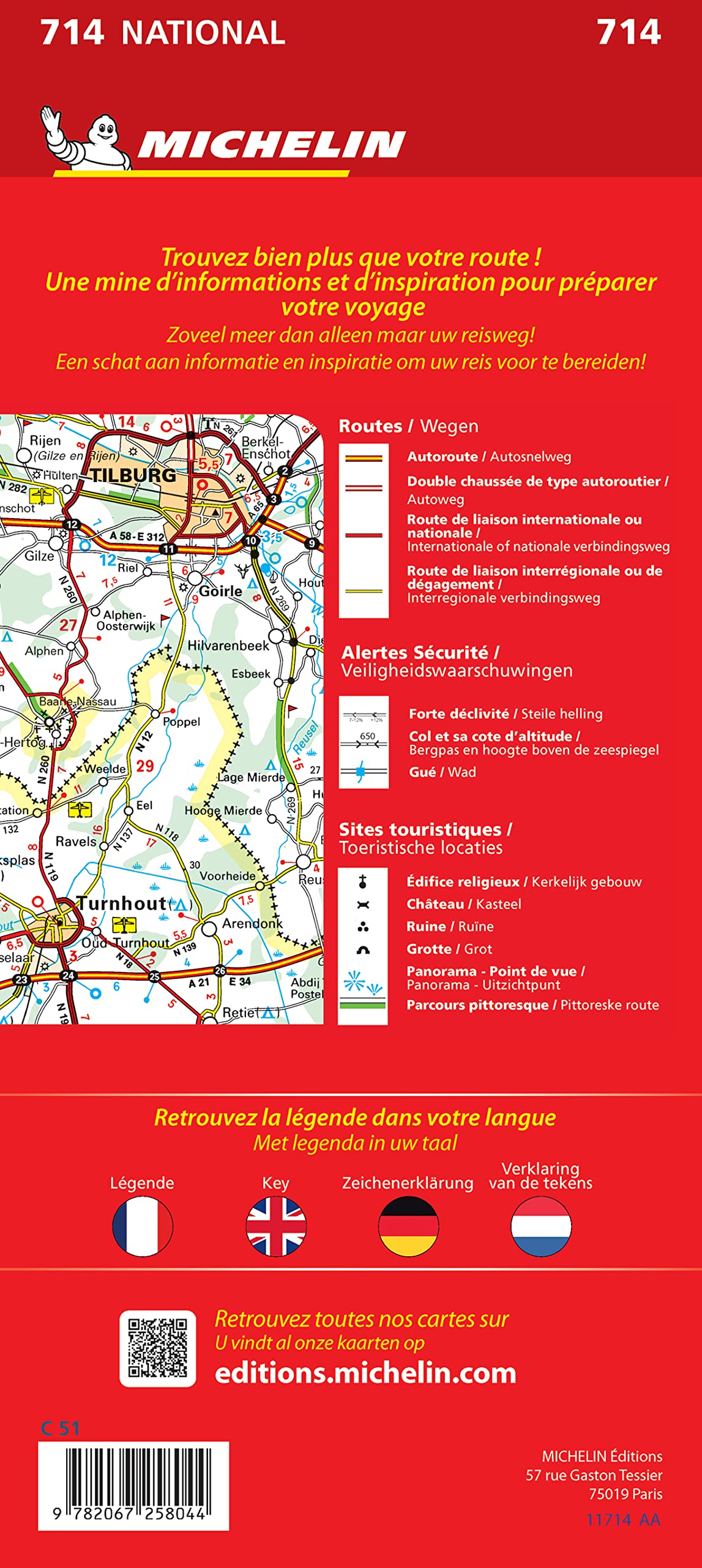 Carte Nationale Benelux 2023