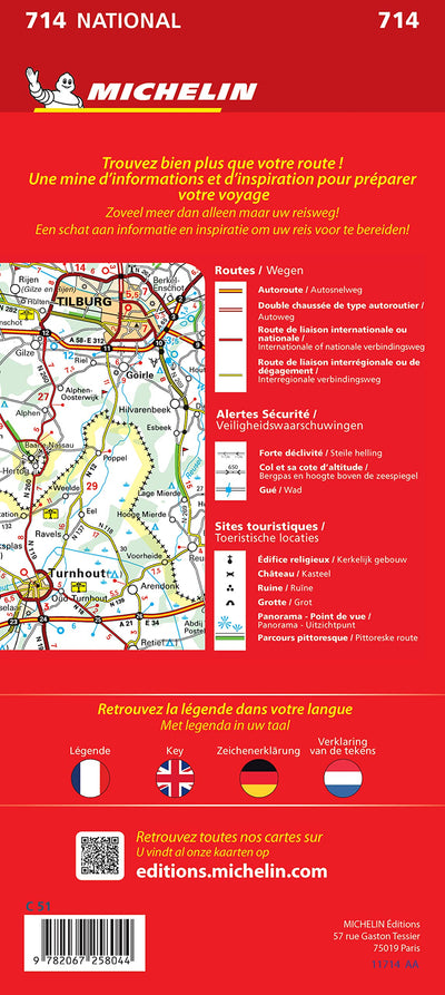 Carte Nationale Benelux 2023