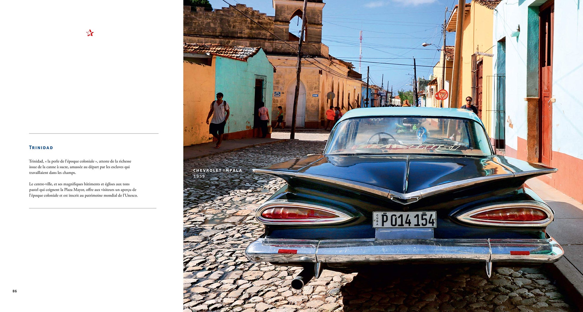 Les couleurs de Cuba. Voitures mythique des années 50