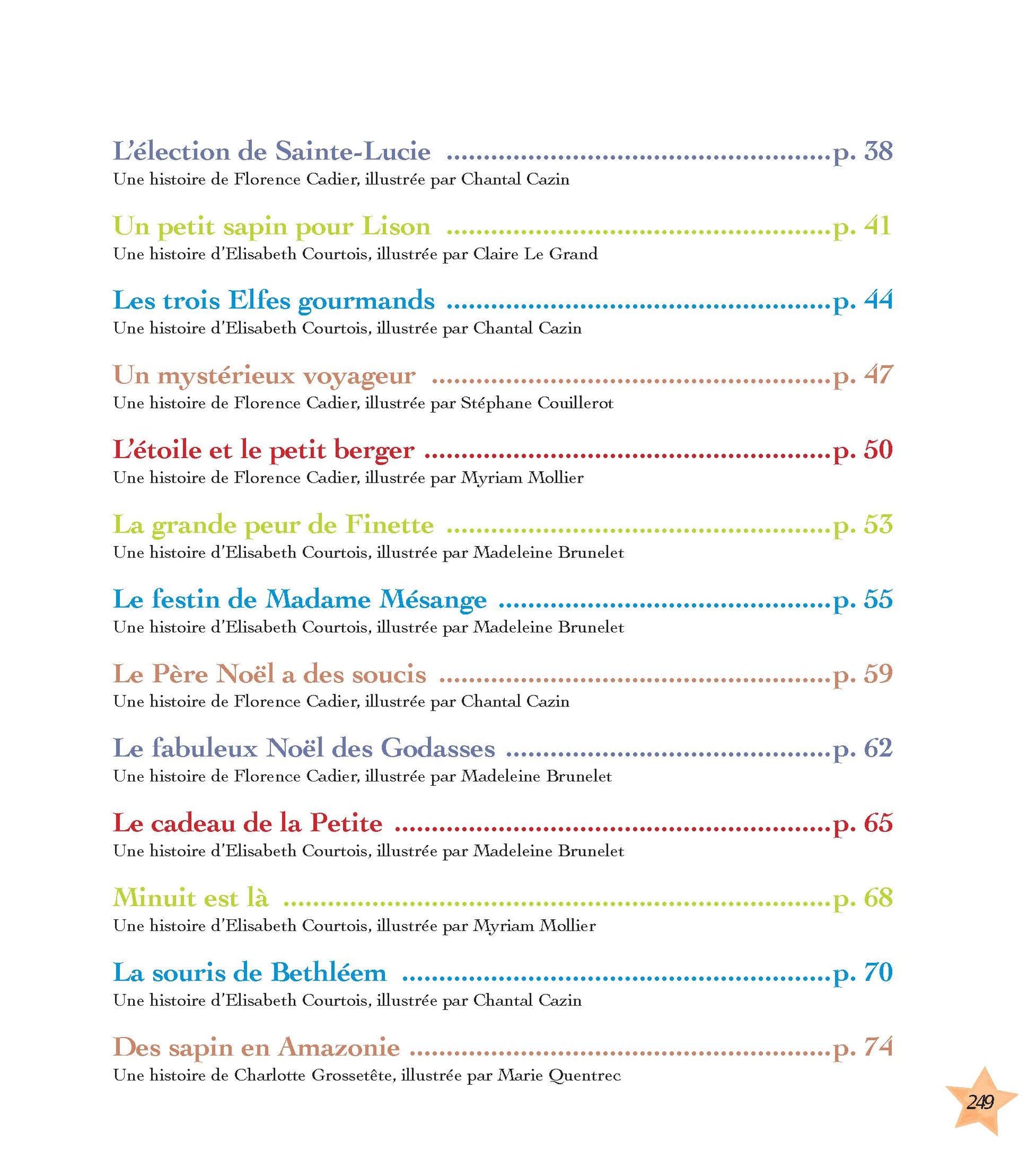 Les merveilleuses histoires de Noël