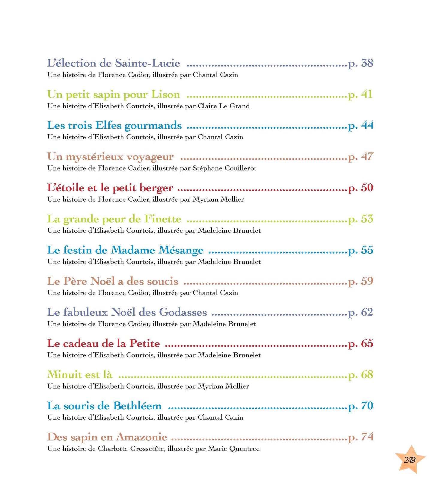 Les merveilleuses histoires de Noël