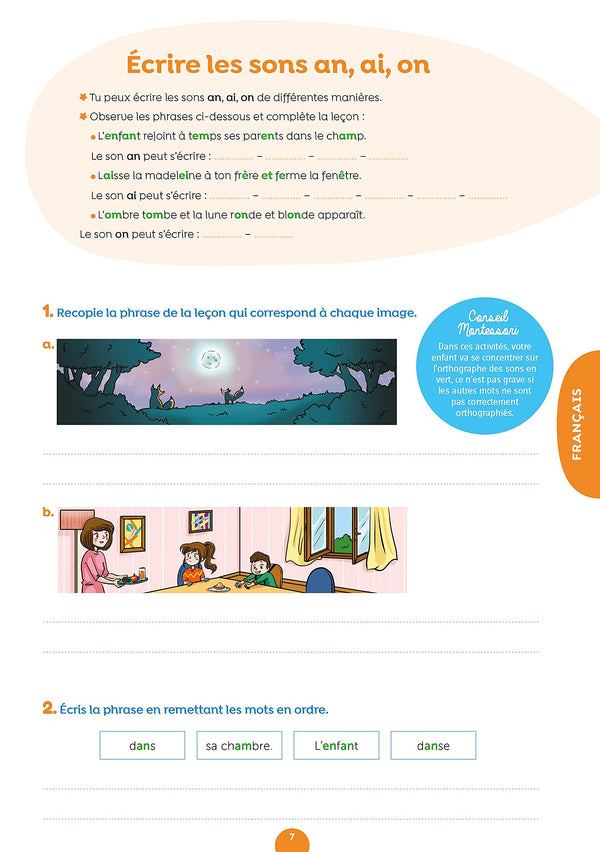 J'apprends facilement avec Montessori - CE1 - CE2