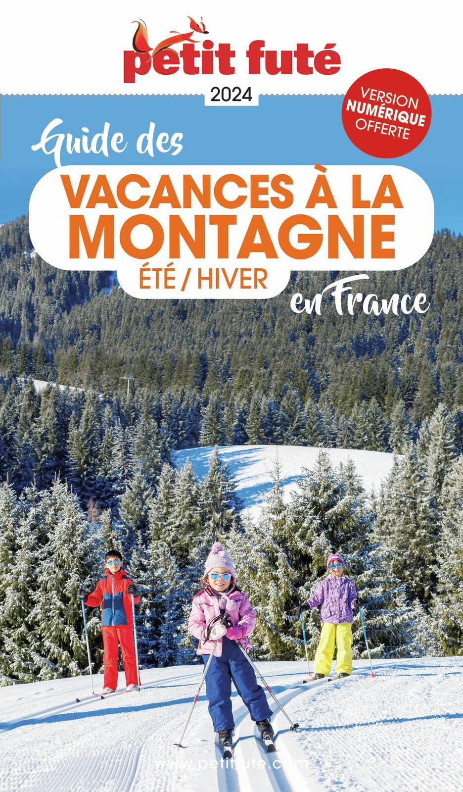 Guide des Vacances à la montagne en France 2024 Petit Futé: Eté - Hiver