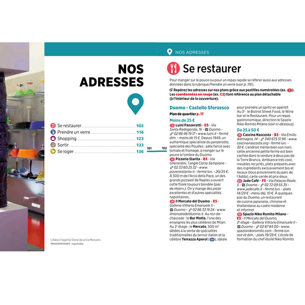 Guide Vert WE&GO Milan, Bergame et les lacs