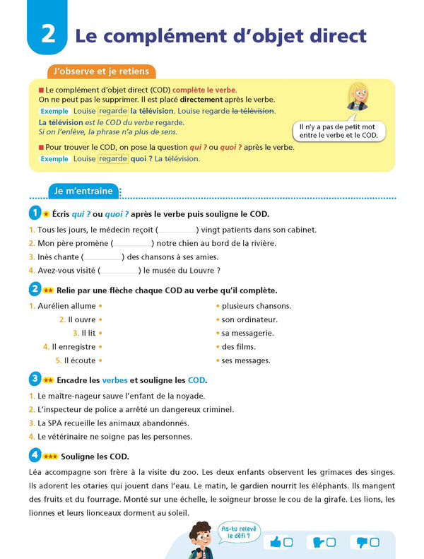 Français CM2 - Cahier du jour Cahier du soir