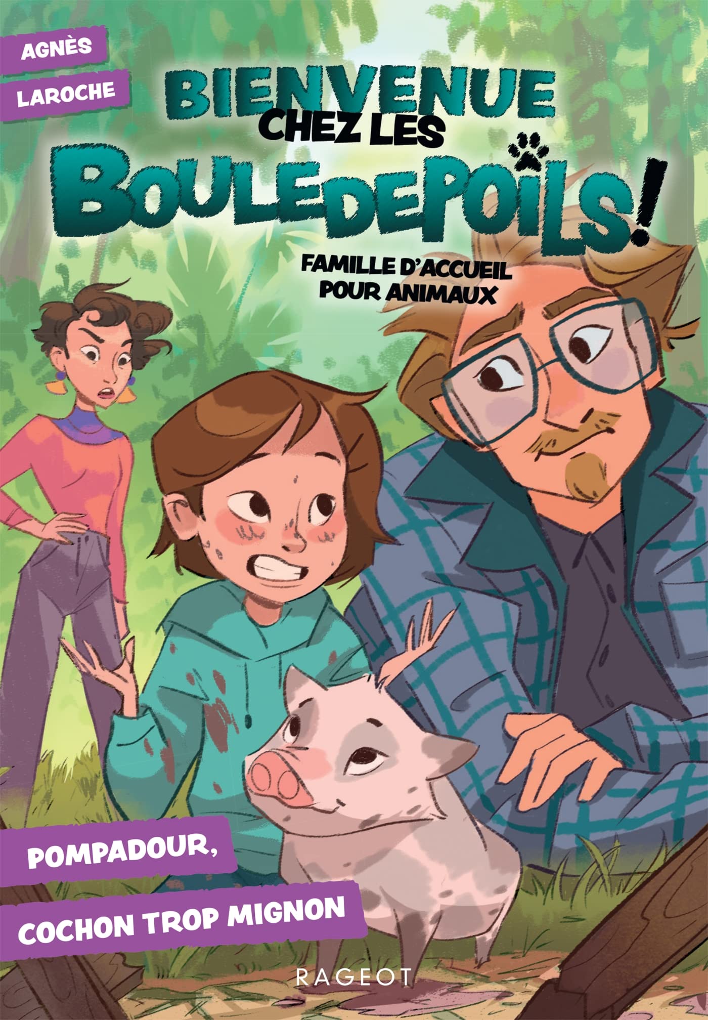 Bienvenue chez les Bouledepoils ! Pompadour, cochon trop mignon: Famille d'accueil pour animaux