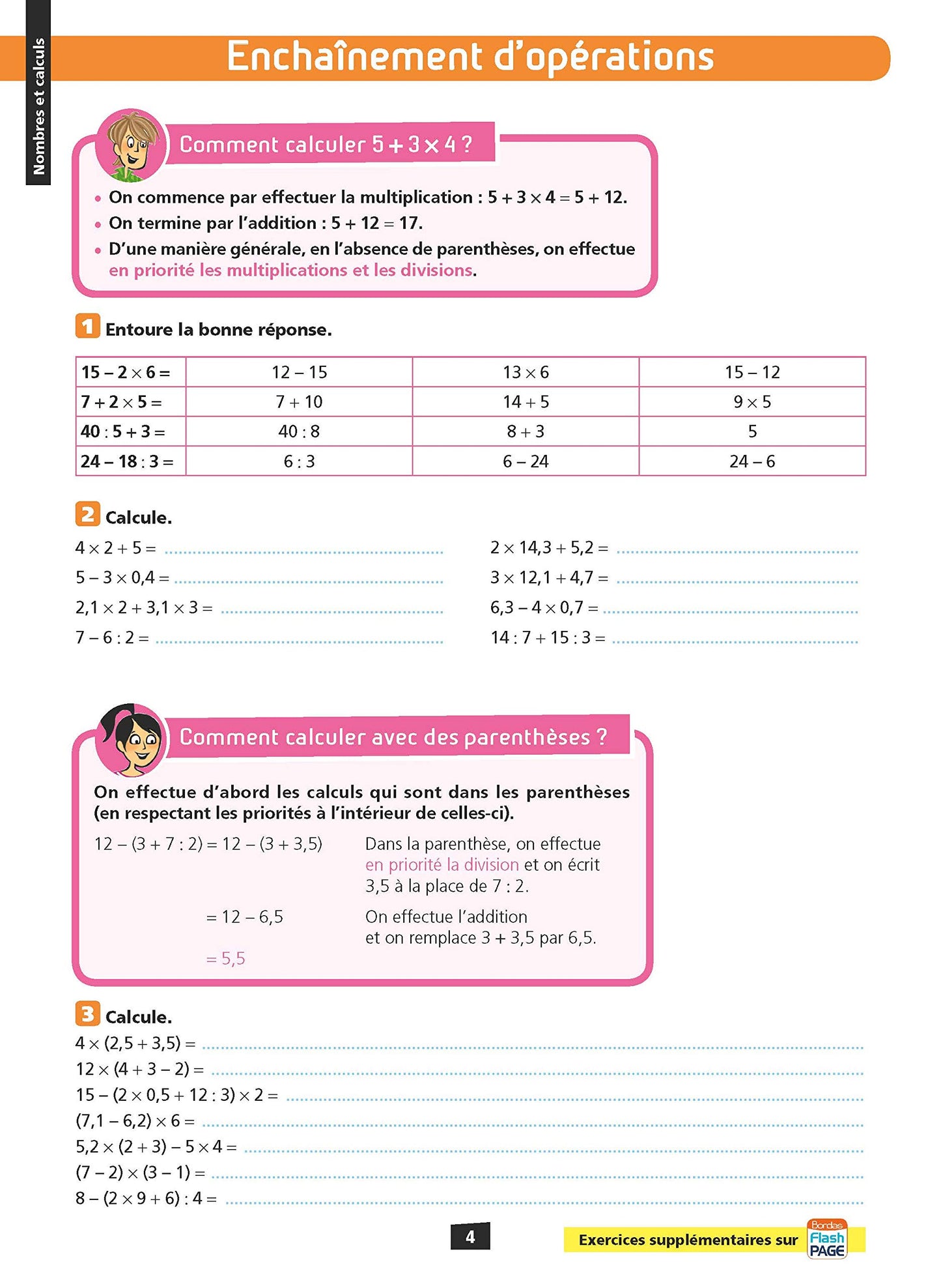 Ça y est, je sais ! - Maths 5e