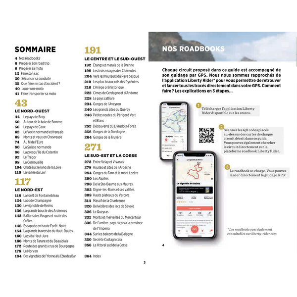 52 road-trips à moto en France