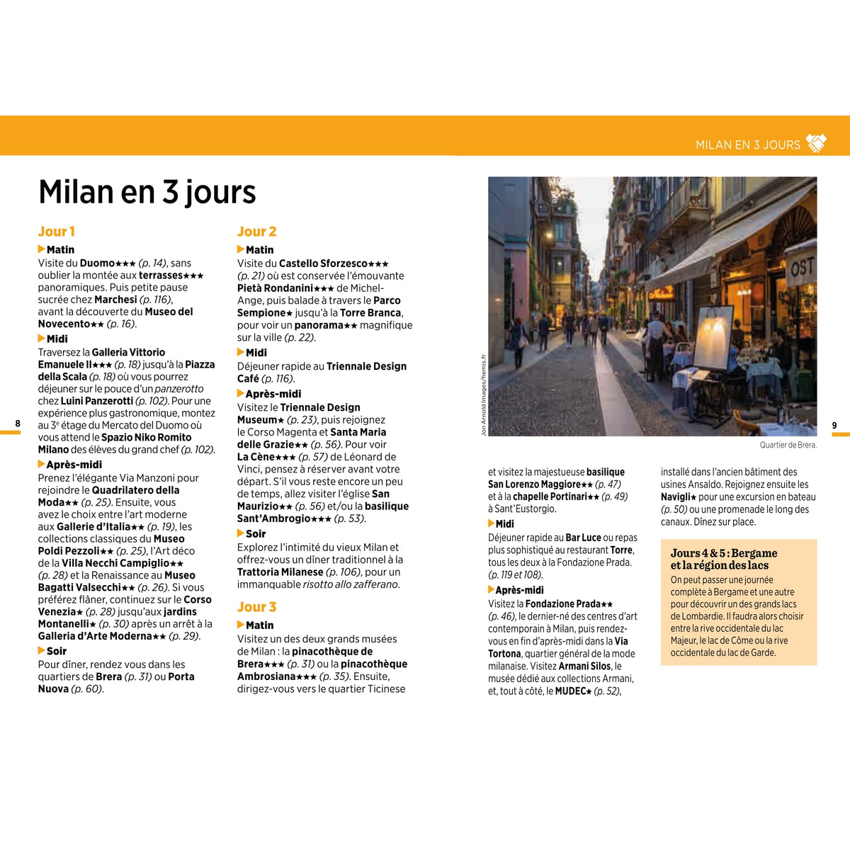 Guide Vert WE&GO Milan, Bergame et les lacs