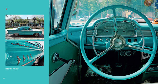 Les couleurs de Cuba. Voitures mythique des années 50