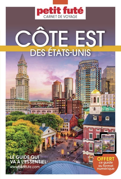 Guide Côte Est des Etats-Unis 2023 Carnet Petit Futé