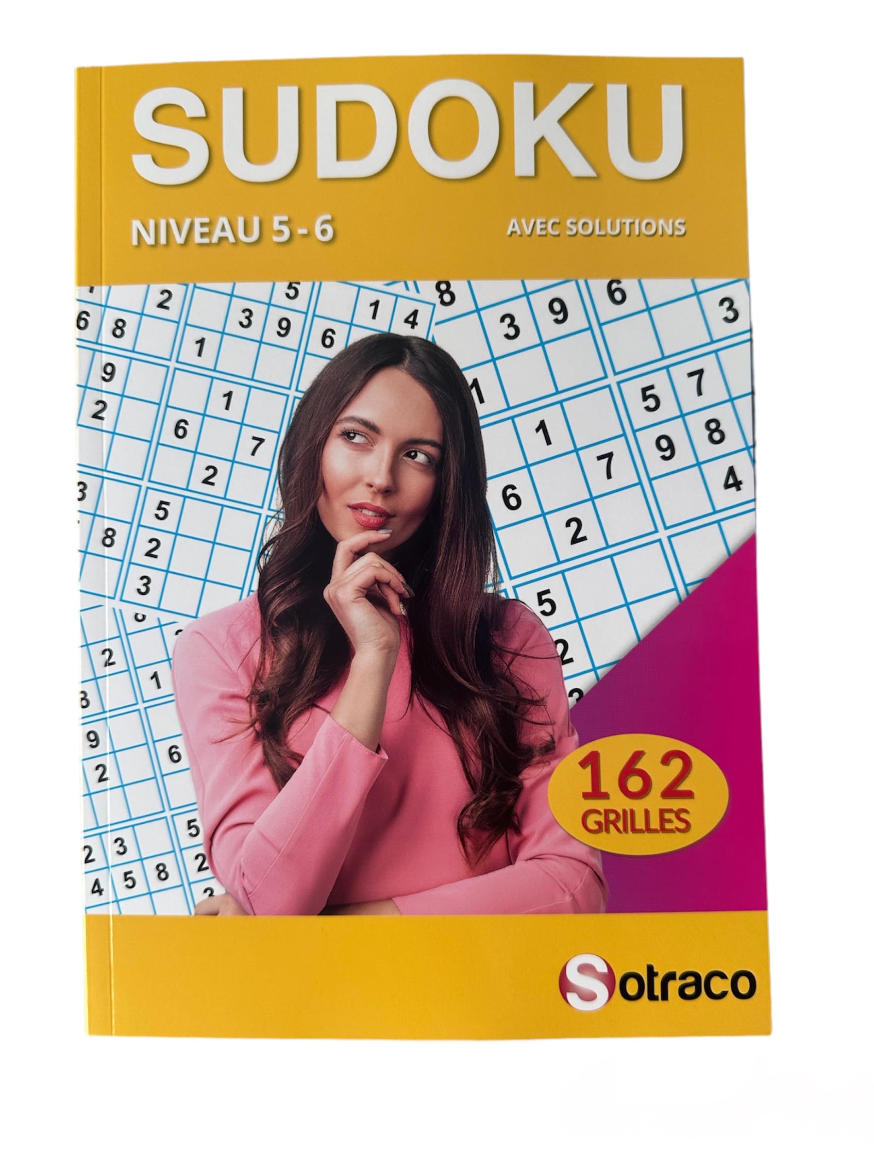 Générique Sudoku 162 Grilles : Niveau 5-6 avec Solution - Volume 04