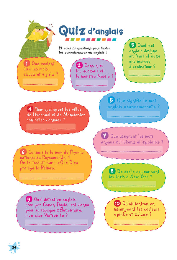 Prêt pour le CM2 – Cahier de vacances, révisions du CM1