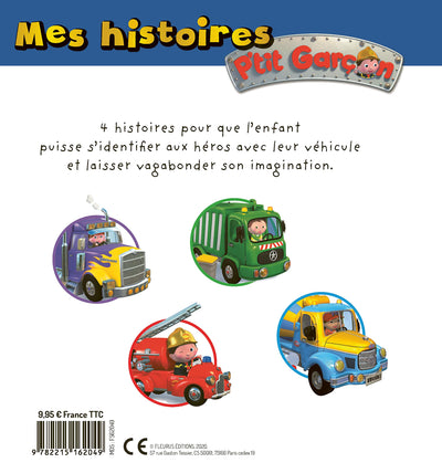 Mes histoires P'tit garçon - les camions