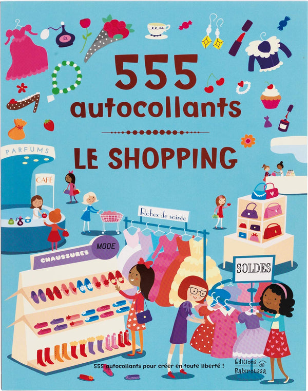 Le Shopping - 555 Autocollants