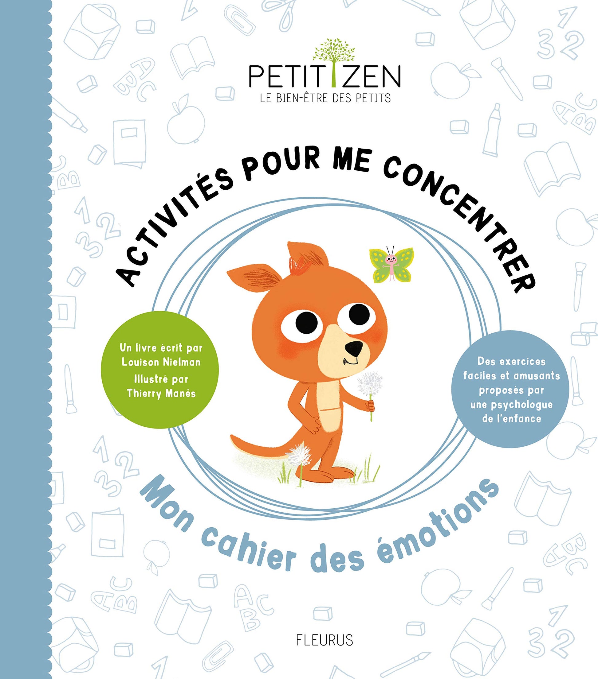 Activités pour me concentrer. Mon cahier des émotions