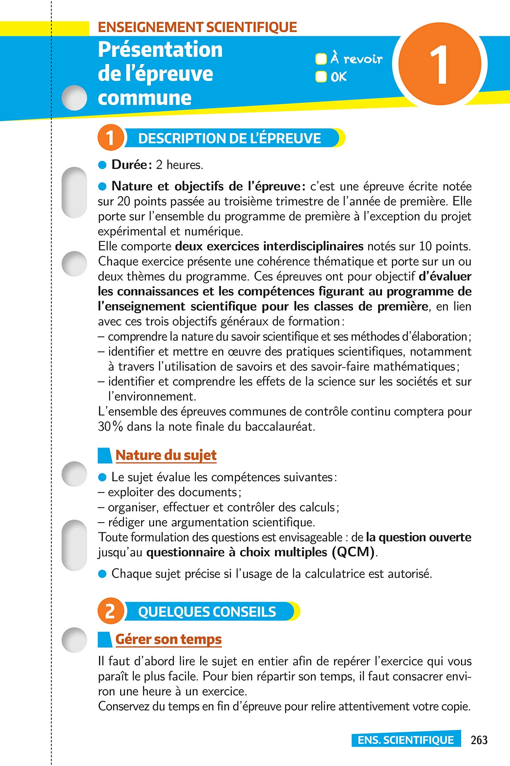 Mes années Bac - Compil de fiches enseignements communs 1re