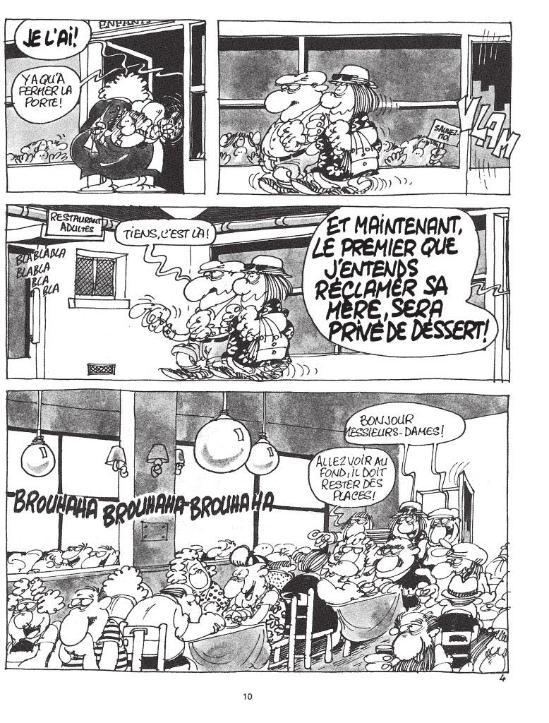 Les Bidochon, Tome 2 : Les Bidochon en vacances - 22.5 x 17 cm