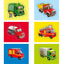 Mon coloriage p'tit garçon - Les camions