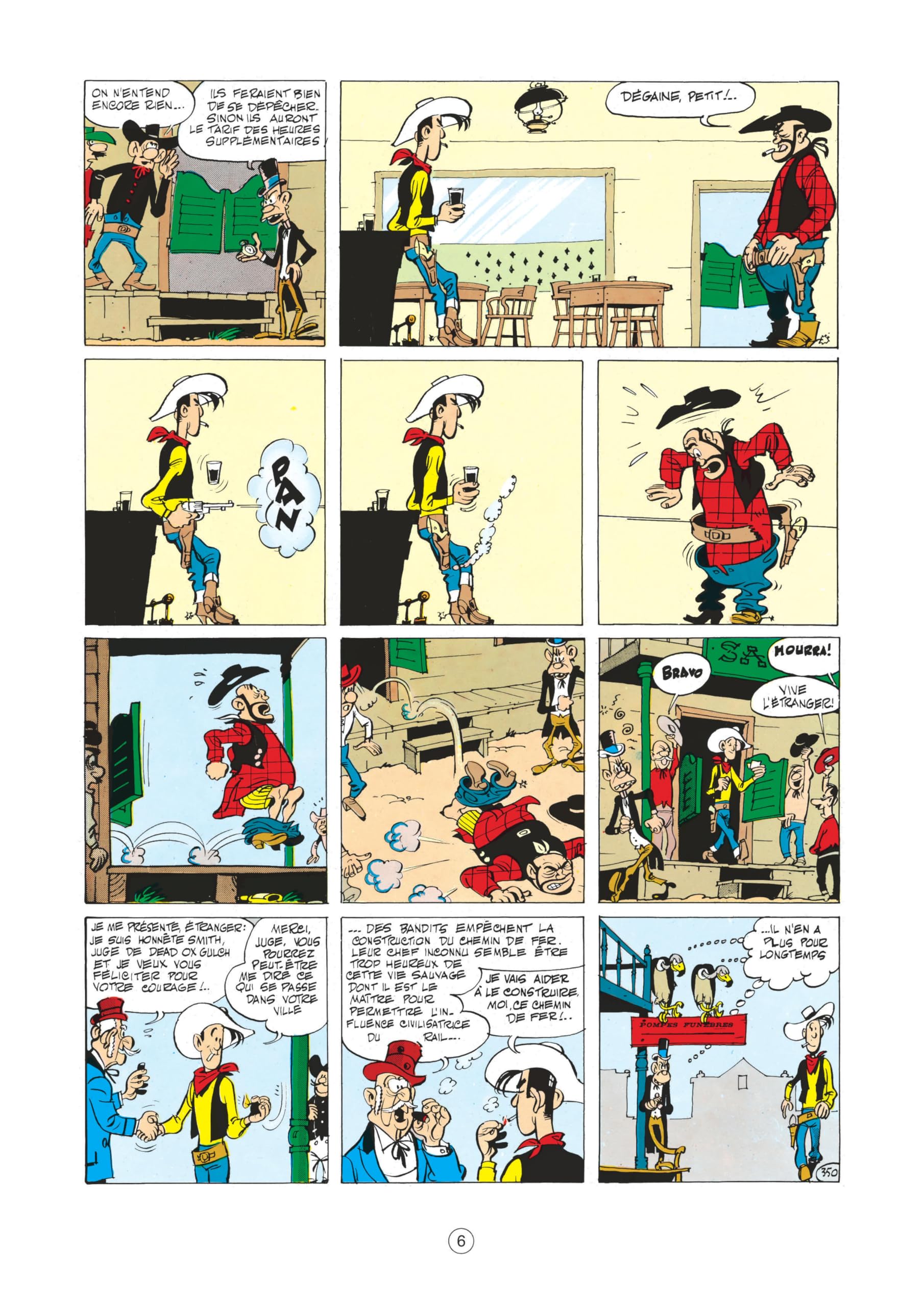 Lucky Luke - Tome 9 - Des rails sur la prairie