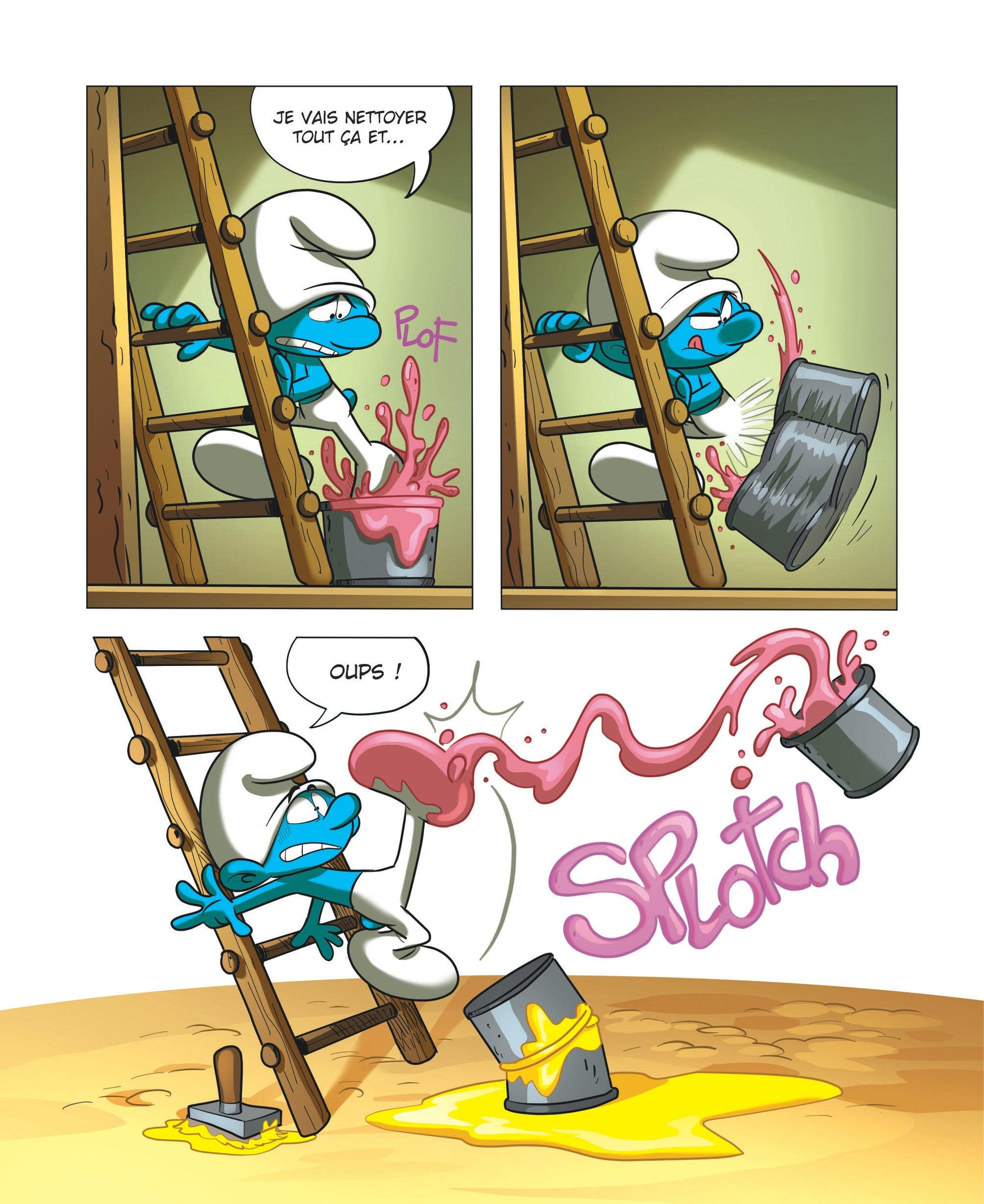 Grandir avec les Schtroumpfs - Tome 2 - Le Schtroumpf qui était maladroit
