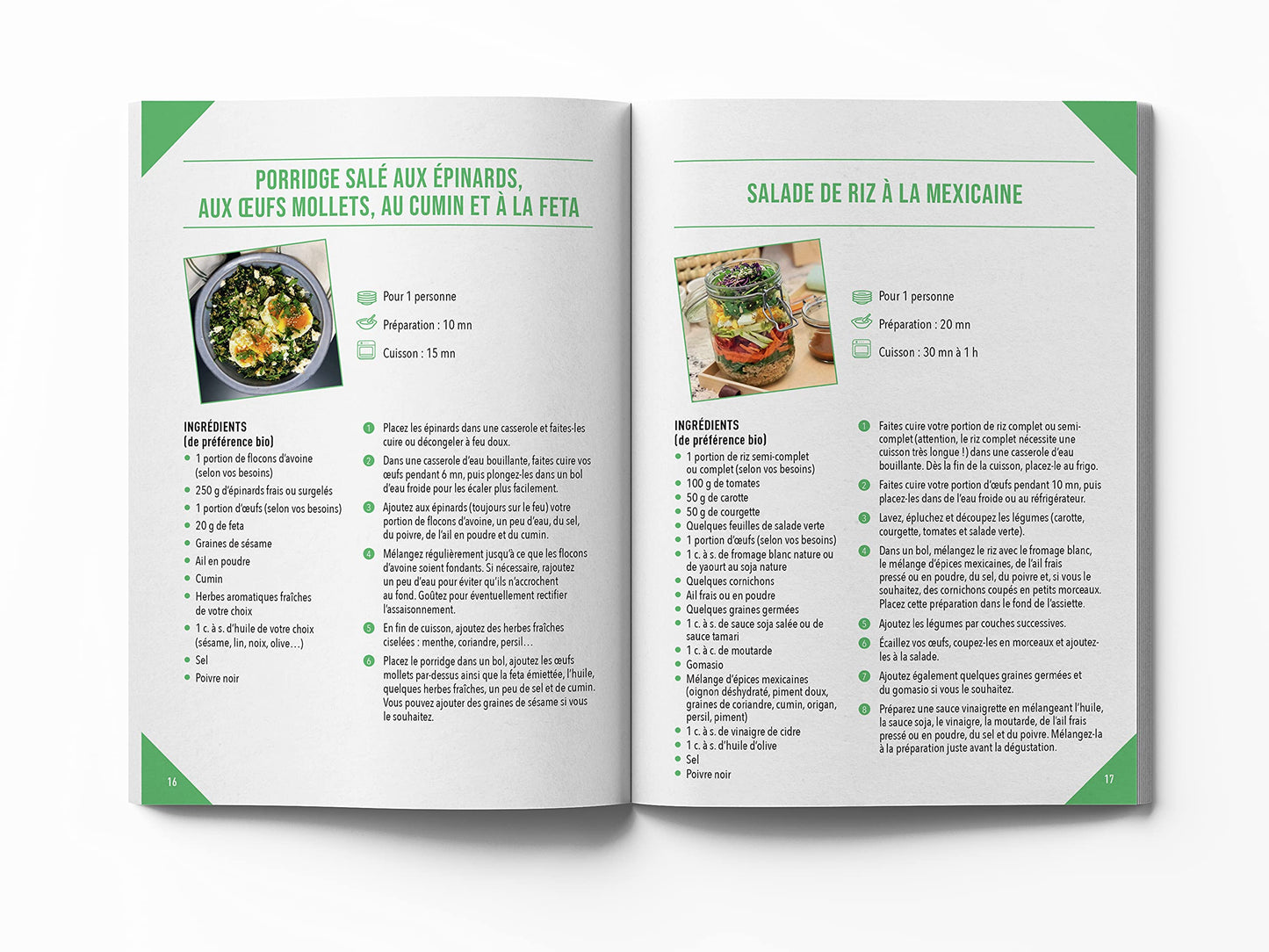 Make Me Healthy - leurs 52 meilleures recettes de plats complets