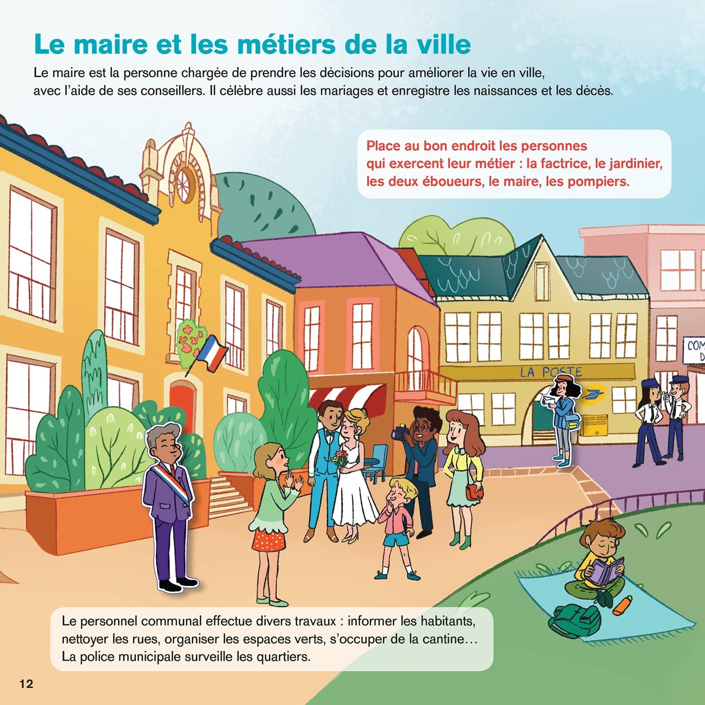 Zoom sur la ville: Des gommettes à l'intérieur !