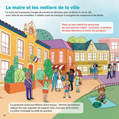 Zoom sur la ville: Des gommettes à l'intérieur !