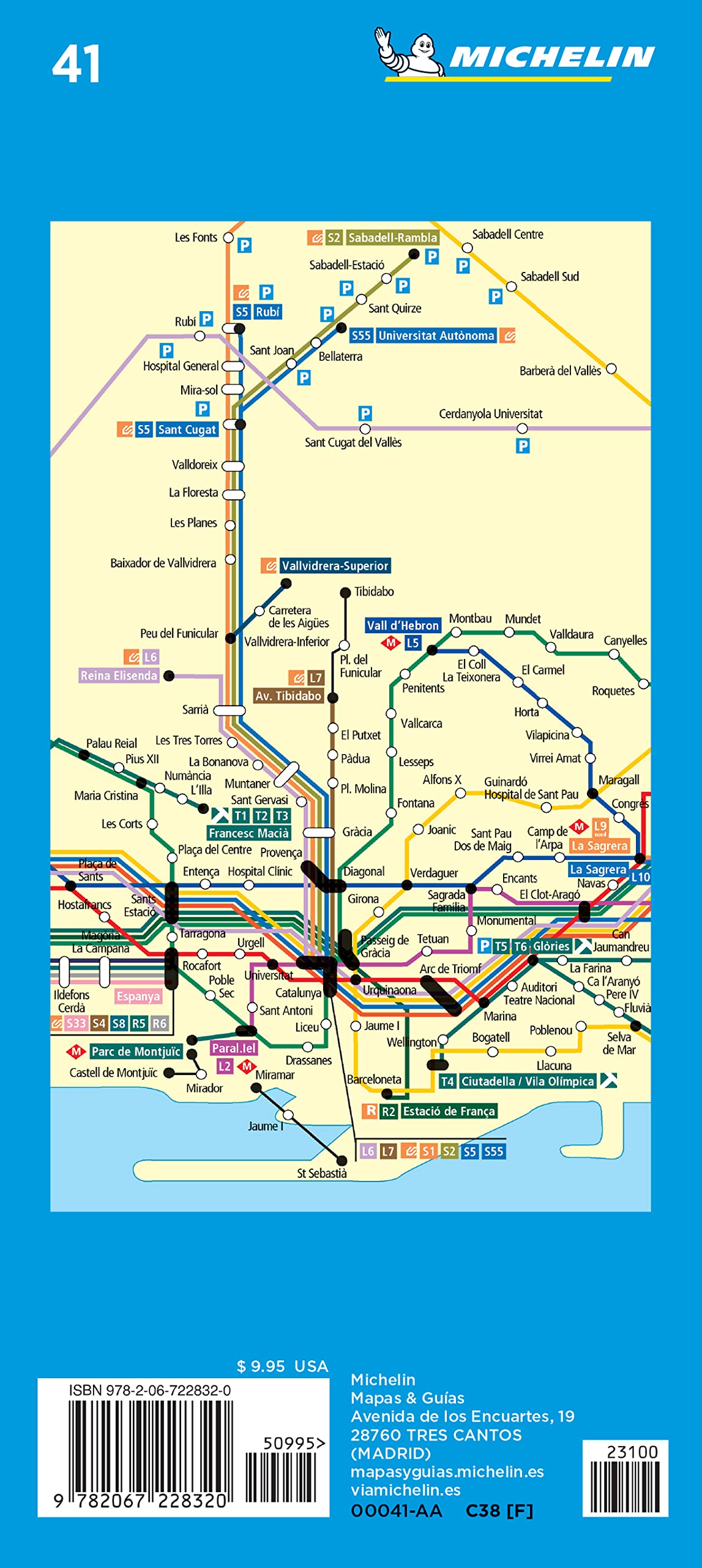 Plan Barcelona - Plànol i Índex / Plano e Índice