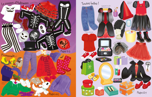 J'habille mes amies - Halloween - Dès 5 ans