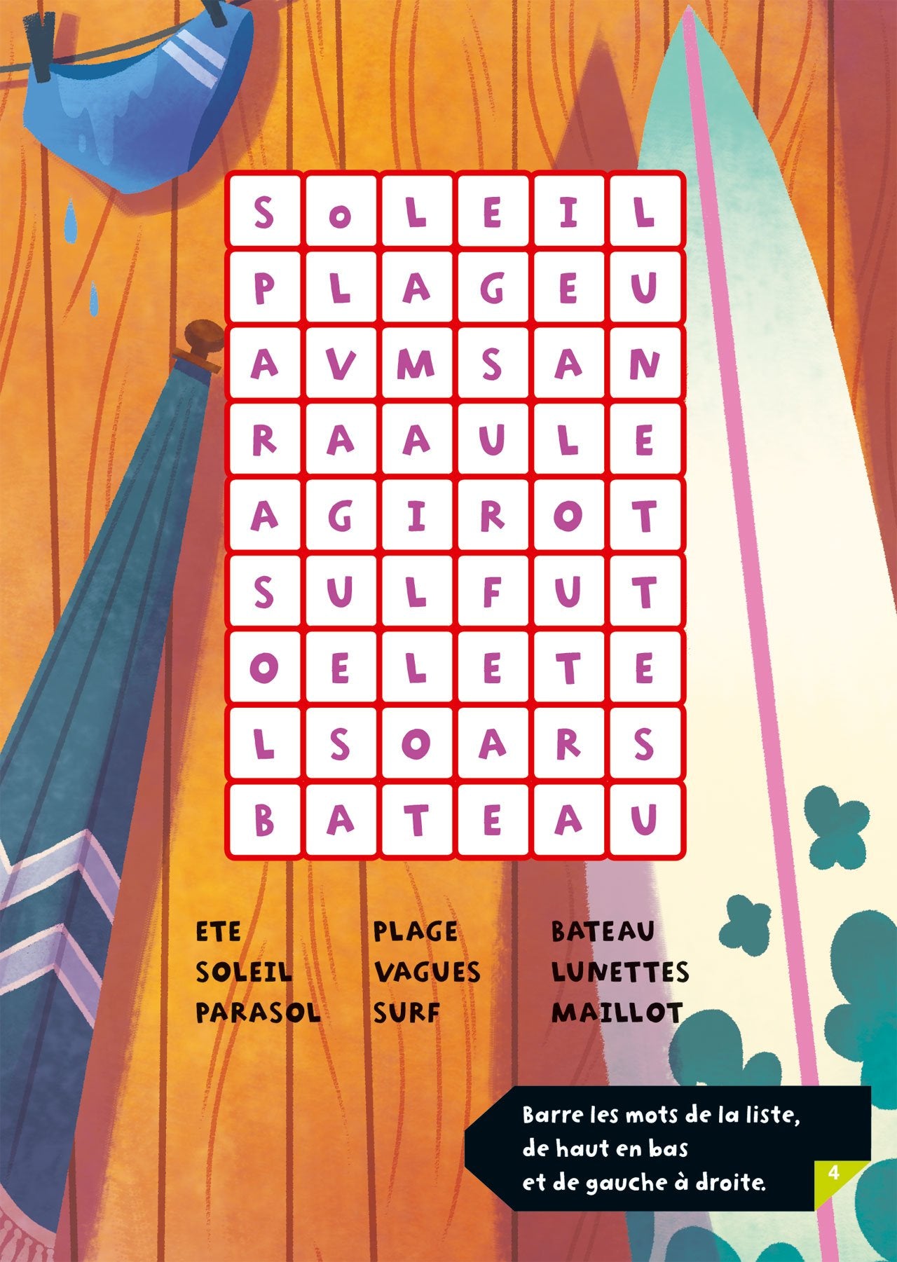 Bloc jeux : 60 jeux Les vacances ! - Dès 7 ans