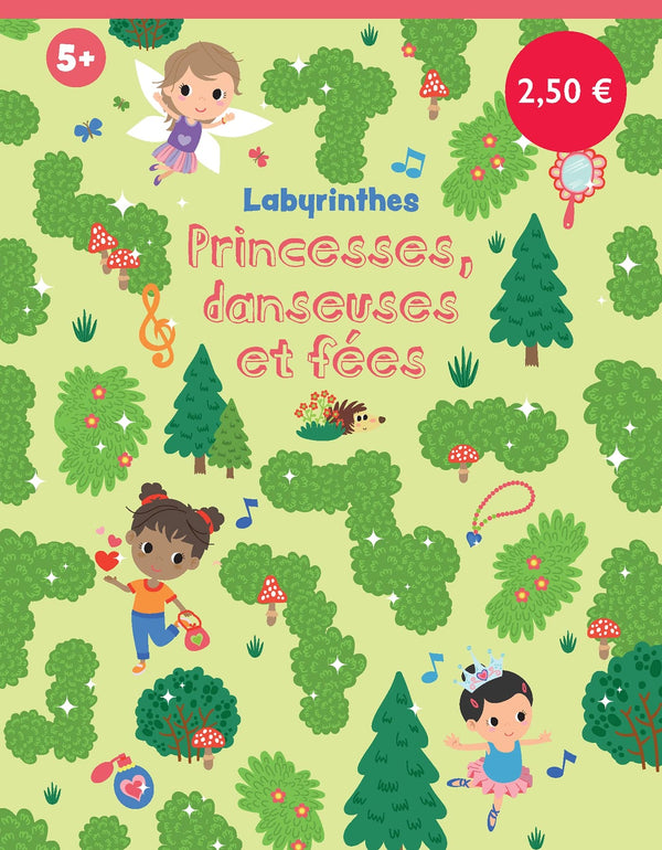 Blocs labyrinthes - Princesses, danseuses et fées