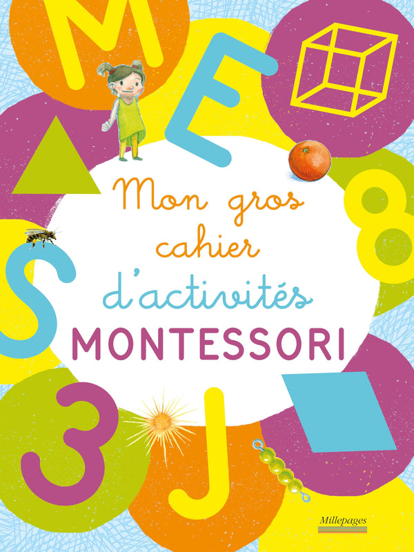 Mon cahier d'activités montessori: Avec un chapitre pour apprendre l'anglais en chantant