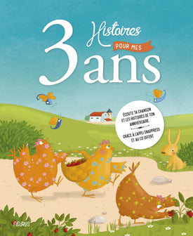 3 histoires pour mes 3 ans (+ CD)