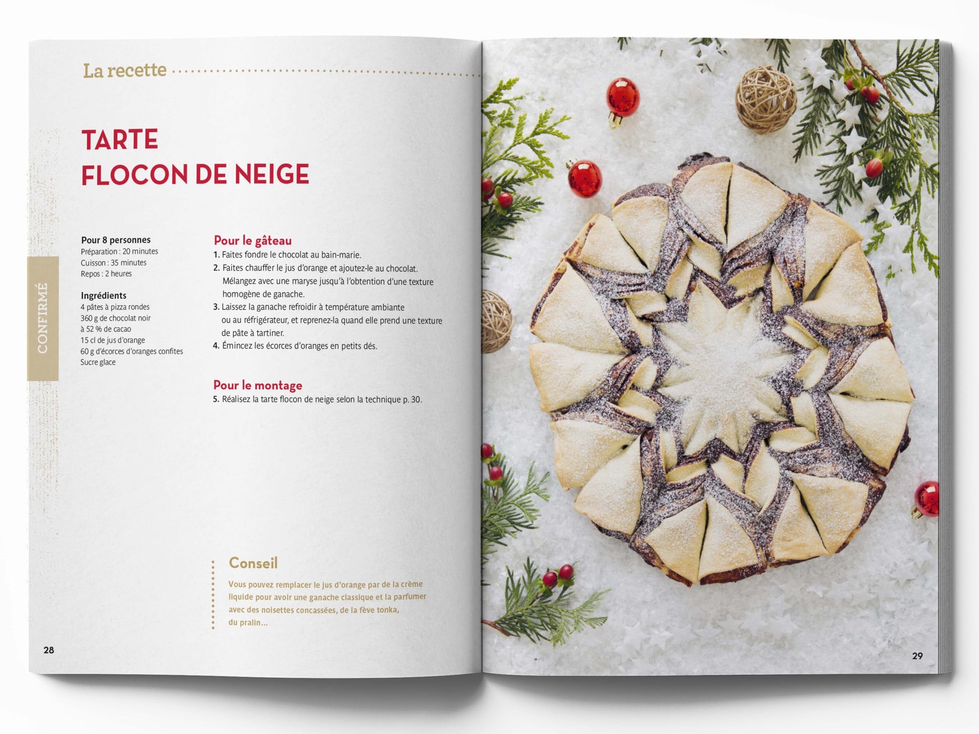 Gâteaux et biscuits de Noël: Du sablé à la bûche, toutes les techniques en pas à pas pour se régaler