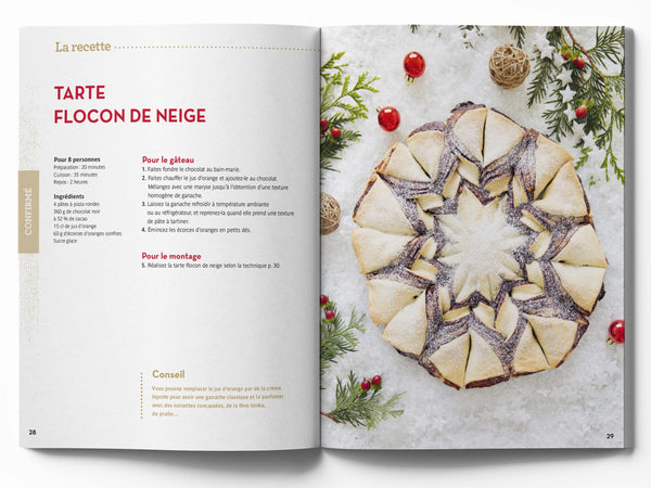 Gâteaux et biscuits de Noël: Du sablé à la bûche, toutes les techniques en pas à pas pour se régaler
