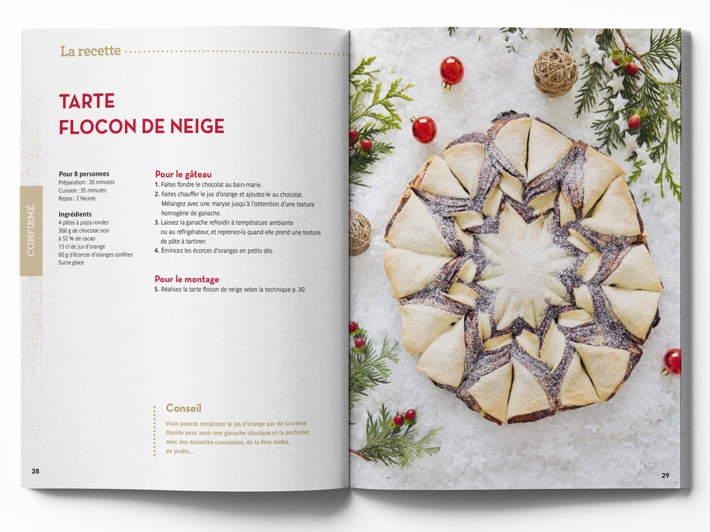 Gâteaux et biscuits de Noël: Du sablé à la bûche, toutes les techniques en pas à pas pour se régaler