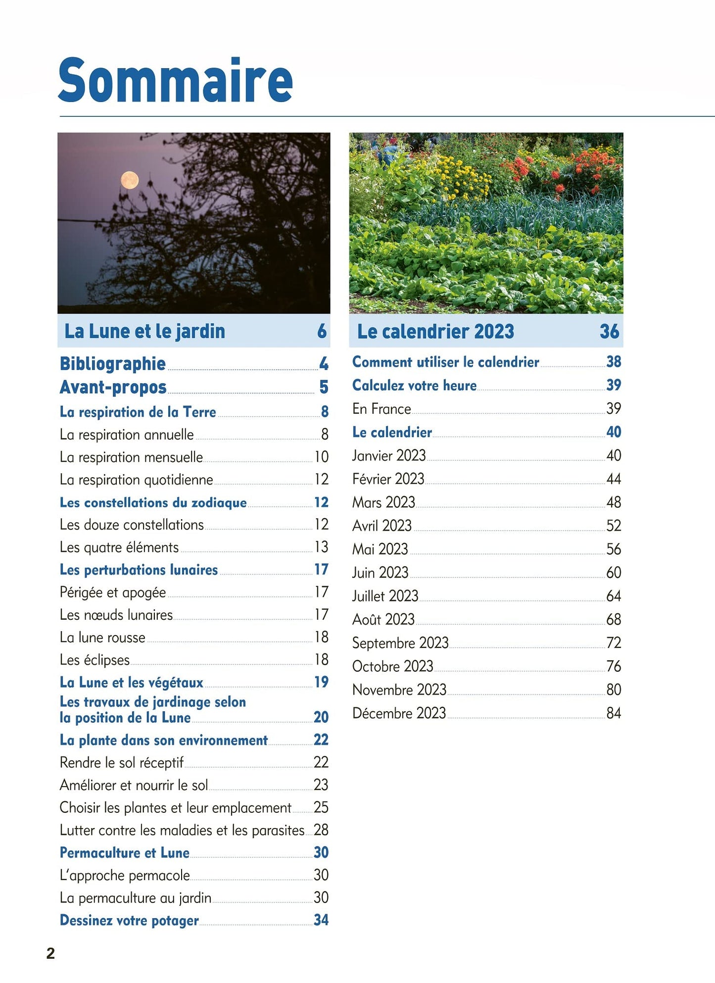 Jardinez avec la Lune 2023