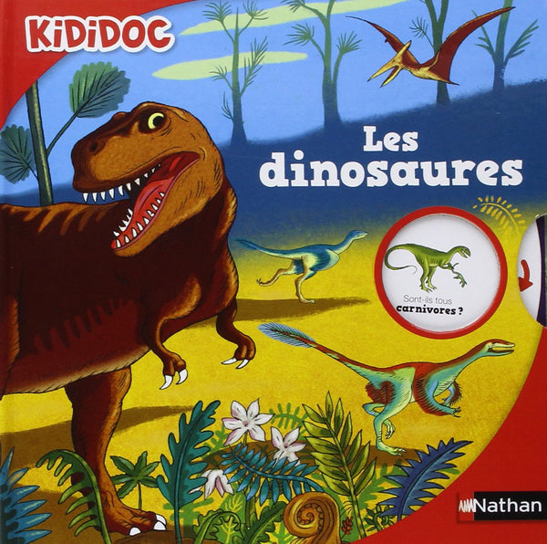 Les dinosaures - livre animé Kididoc - Dès 4 ans
