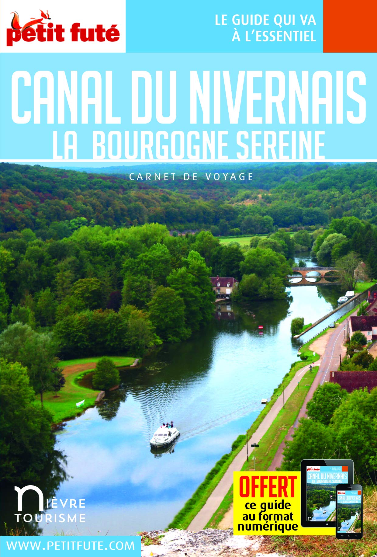 Guide Canal du Nivernais 2020 Carnet Petit Futé