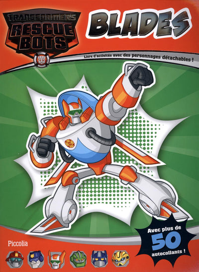 Blades: Livre d'activités avec des personnages détachables !